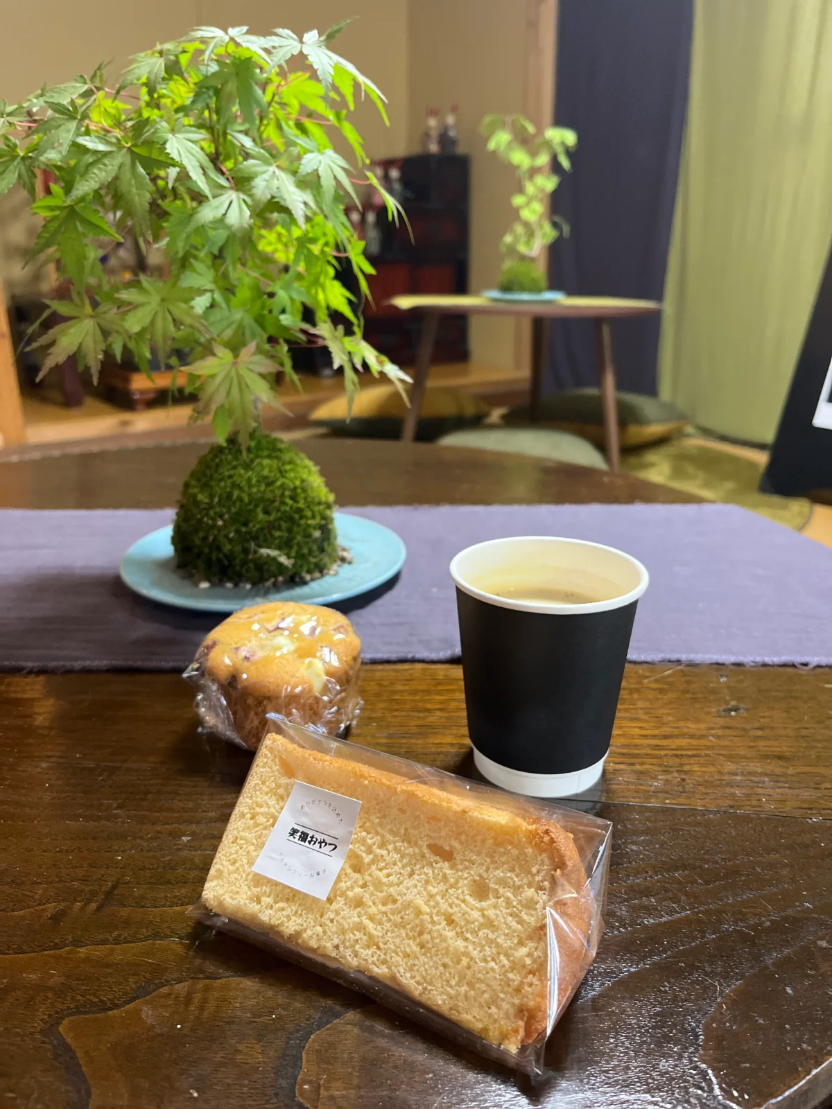 笑福おやつの外観・店内のようす