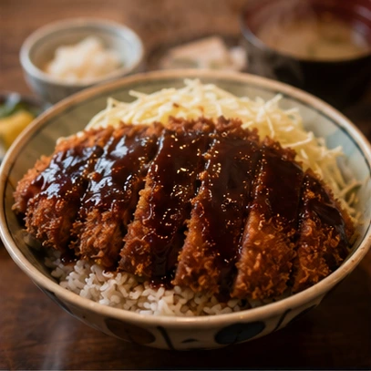 ソースかつ丼の写真